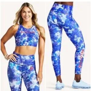 Peloton Activewear Set with sports bra and matching leggings